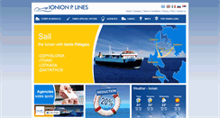 Desktop Screenshot of ionionpelagos.com